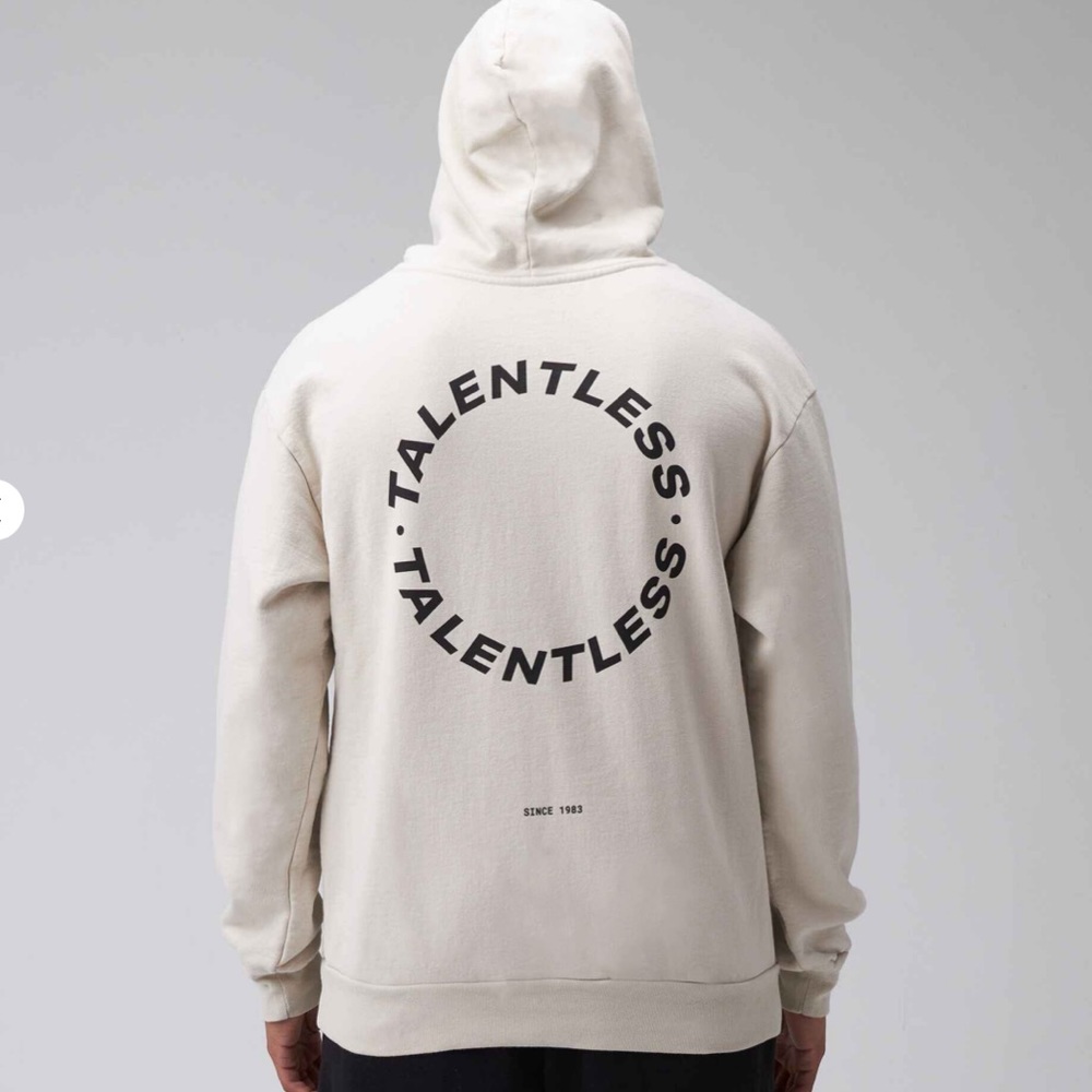 TALENTLESS- Mens Hoodie Circle Logo